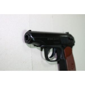 Пистолет МР 654 Макаров пневматический, газобаллонный