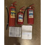 Макеты огнетушителей для кабинета ОБЗР